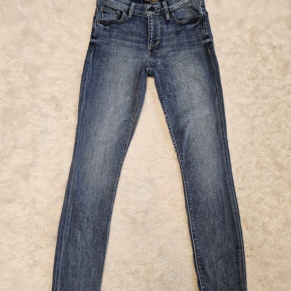 Lucky Brand Women's Blue Ava Skinny Jeans Size: 00/24 - Picture 3 of 12